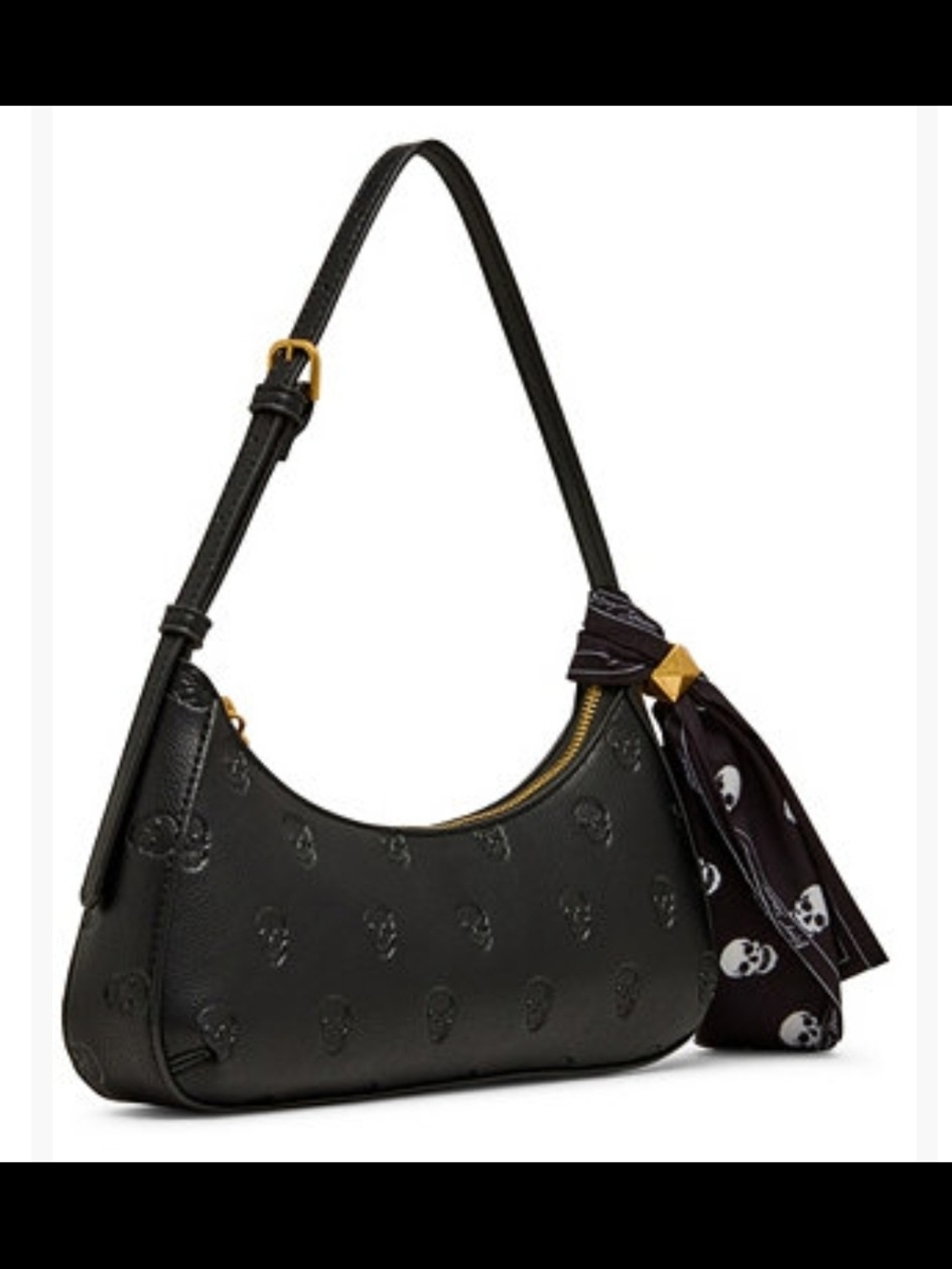 Betsey Johnson Get Ahead Black Small Shoulder Bag NWT - Picture 3 of 9